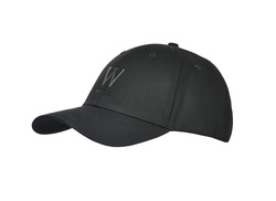 WAHLSTEN HETTA LOGO LIPPIS, MUSTA MUSTALLA LOGOLLA